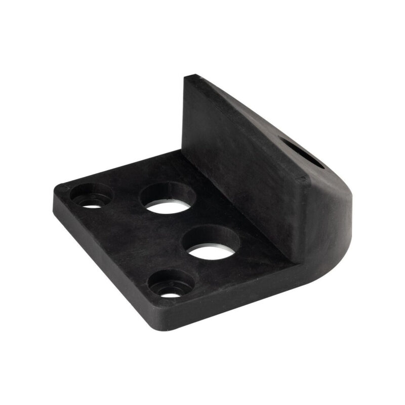 Przykręcany stoper do bramy PSG 61.191 (130x150/H65) powlekany gumą