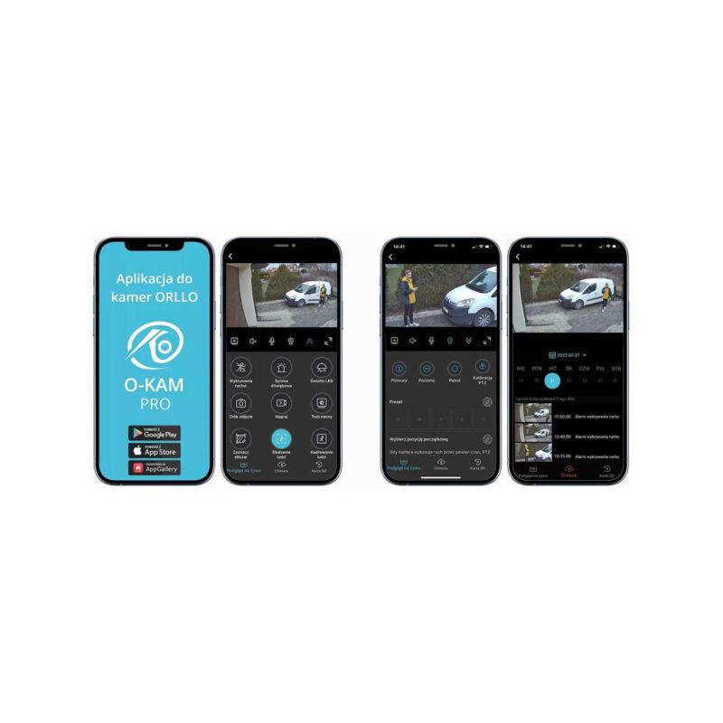 Kamera IP ORLLO Z17 Ultra 4K zewnętrzna obrotowa GSM na kartę SIM 8MPx