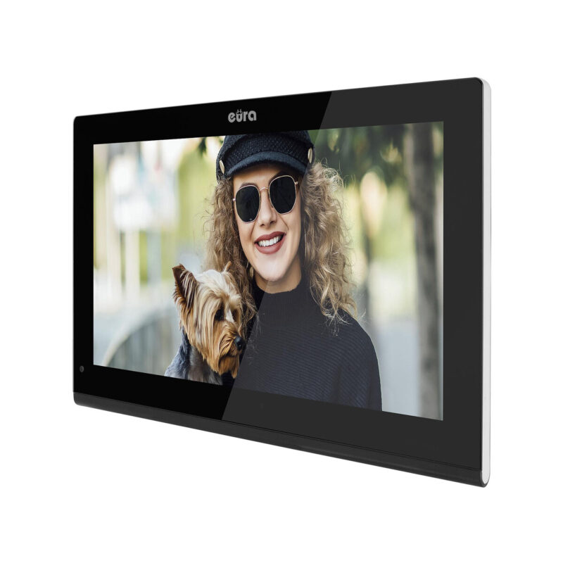 WIDEODOMOFN EURA VDP-98C5 czarny, wi-fi, Tuya