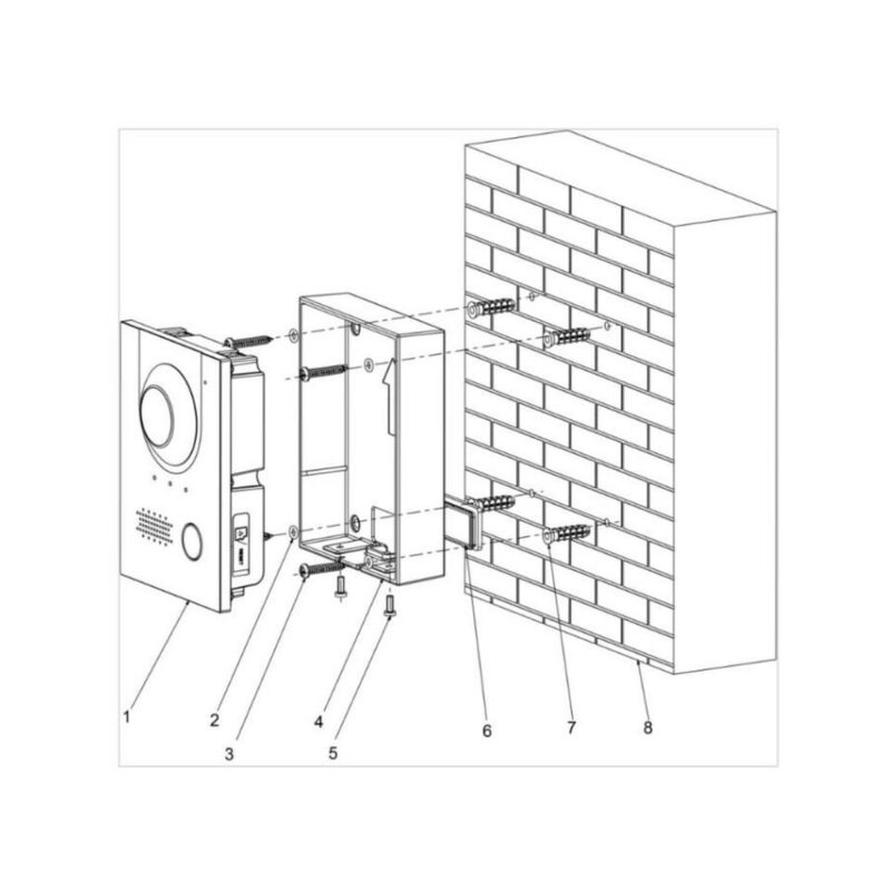Natynkowa obudowa BCS LINE BCS-PN17