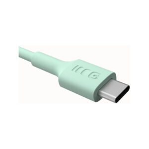 KABEL USB-C / USB-C Greencell PowerFlex 120cm PD 100W zielony silikonowy