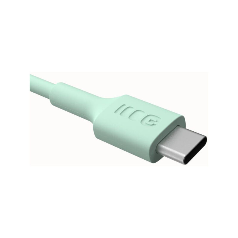 KABEL USB-C / USB-C Greencell PowerFlex 120cm PD 100W zielony silikonowy