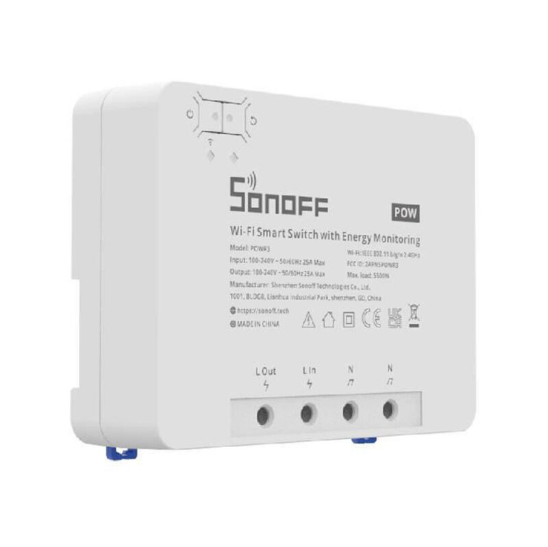 SONOFF sterownik 1-kanałowy 25A WiFi POWR3