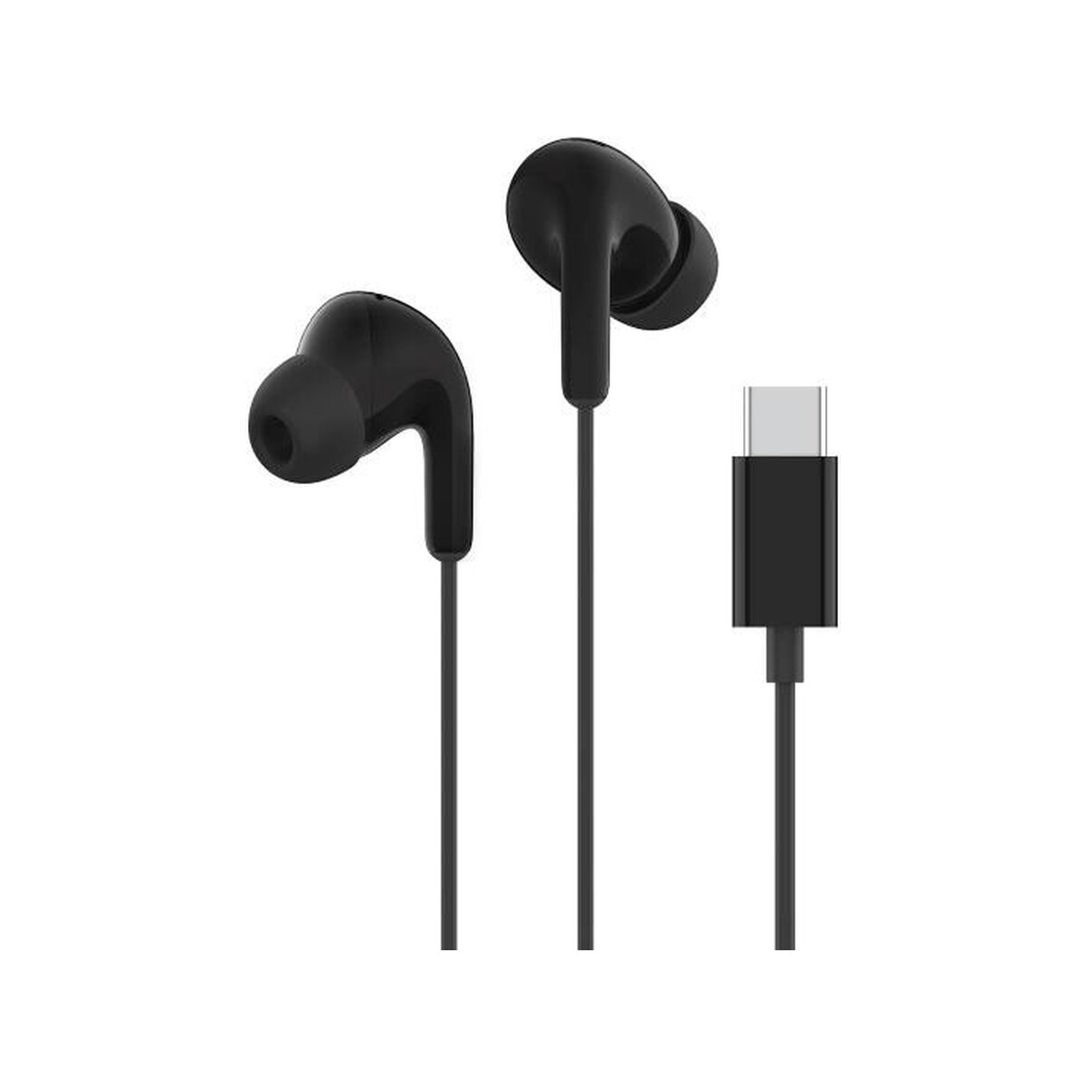 Słuchawki Xiaomi Type-C Earphones Czarne z Mikrofonem HD