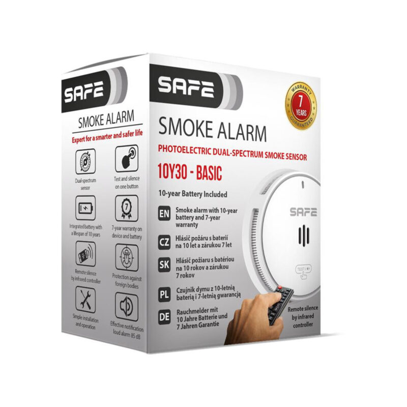 Czujka pożarowa SAFE 10Y30-BASIC