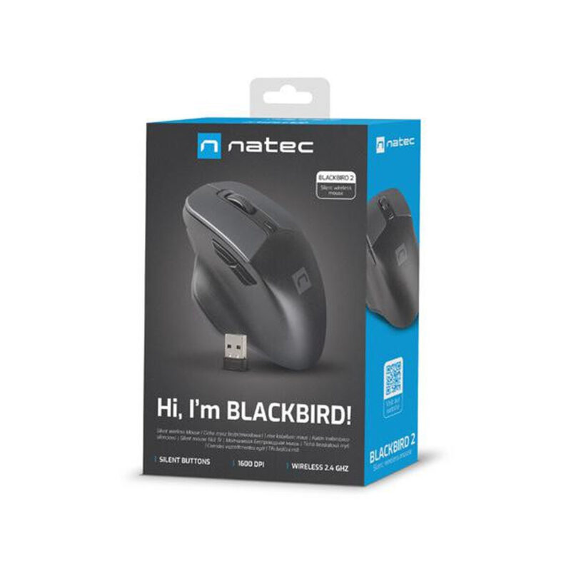 Mysz bezprzewodowa Natec Blackbird 2