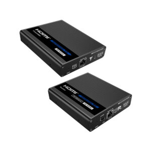 Konwerter HDMI na LAN KASKADA 4K Spacetronik IP SPH-676C - zestaw