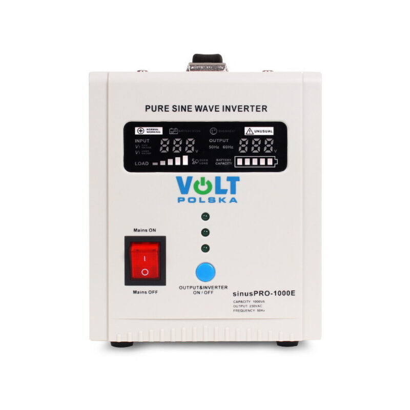 PRZETWORNICA VOLT POLSKA SINUSPRO-1000E 12V 700/1000W