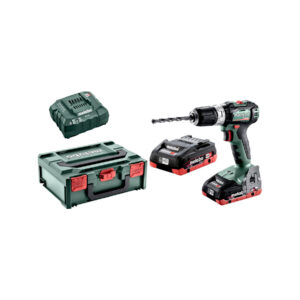 Akumulatorowa wiertarka udarowa Metabo SB 18 L BL 2x4Ah walizka ładowarka