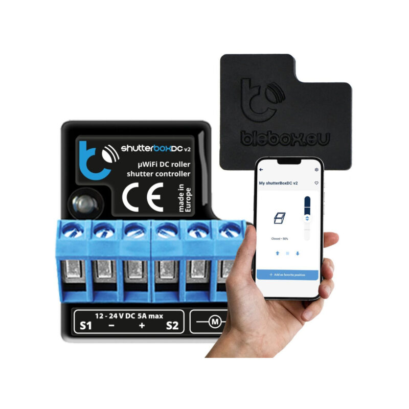 Moduł sterowania roletami shutterboxdc v2 Blebox