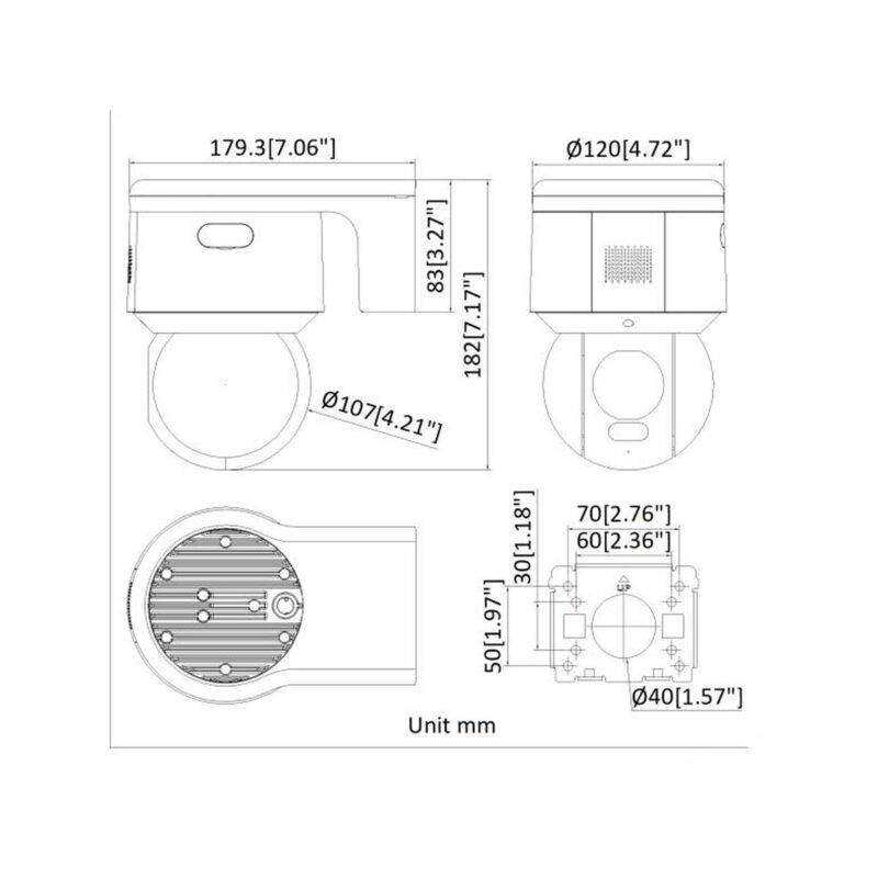 Kamera IP Hikvision DS-2DE3A400BW-DE F1 T5 PL