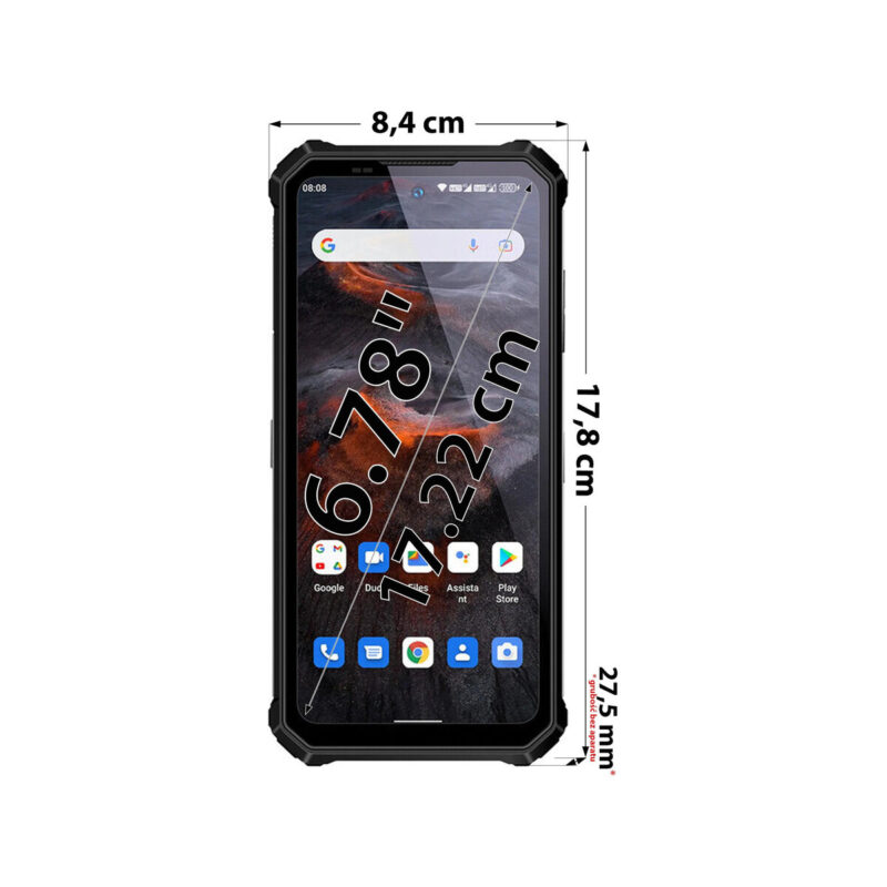 Smartfon Oukitel WP19 21000mAh 8/256 czarny