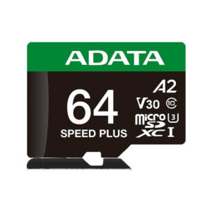 Adata Karta pamięci microSD Speed Plus 64GB UHS1 U3 V30 A2 160/140 MB/s