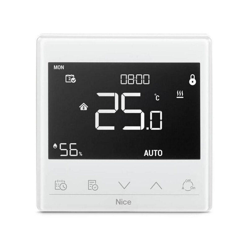 Warm-Control Water Heating Thermostat 868,4 Mhz Nice White