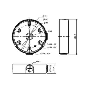 UCHWYT KAMERY STG-PFA137(BLACK)