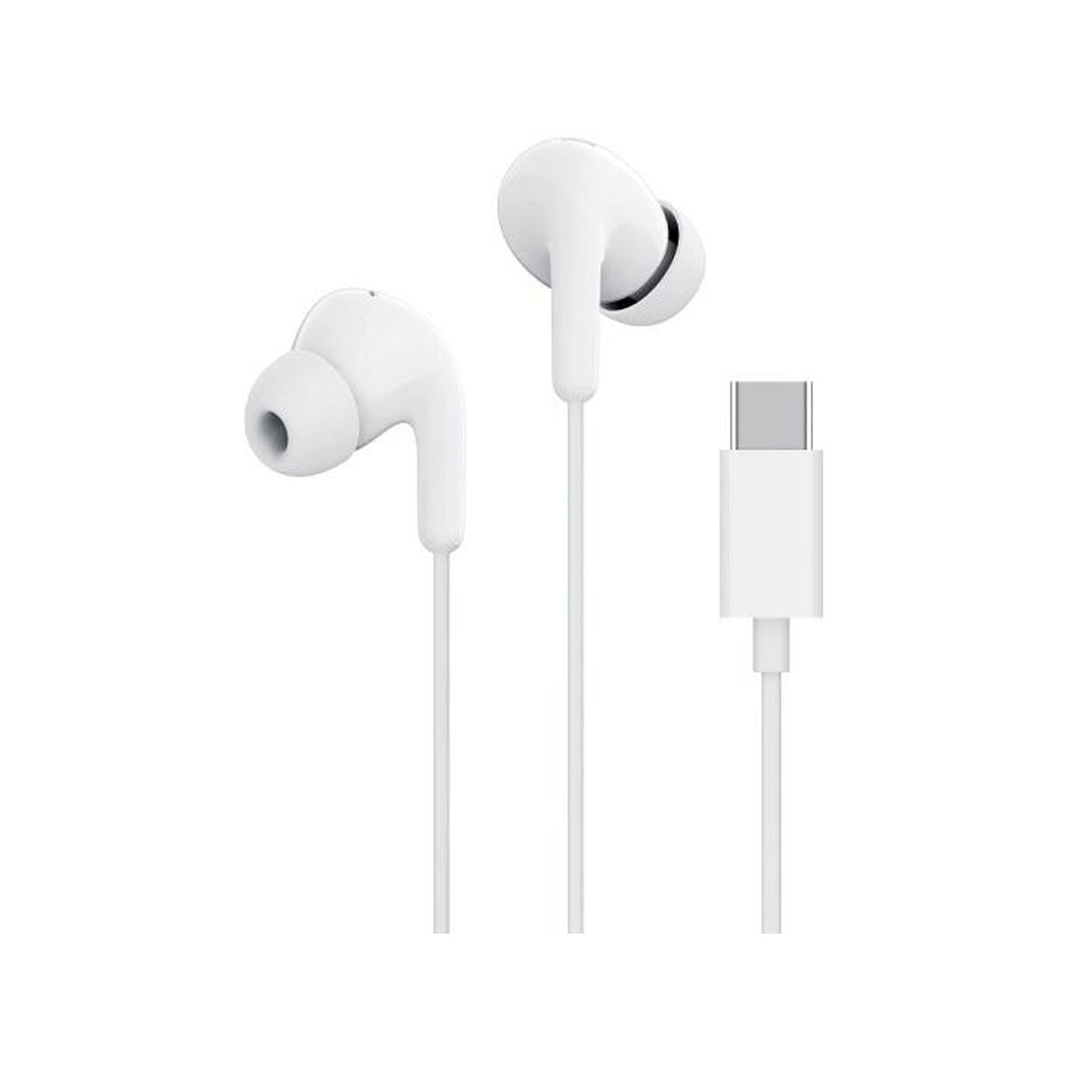 Słuchawki Xiaomi Type-C Earphones Białe z Mikrofonem HD