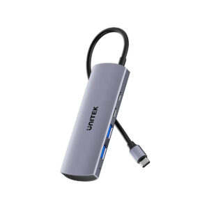 Hub USB-C Unitek Hub 4w1 USB-C 10 Gbps, 2x USB-A i 2x USB-C