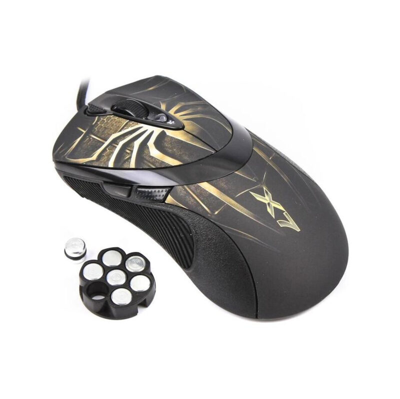 Mysz komputerowa A4tech XGame Laser Oscar X747H Brown Fire