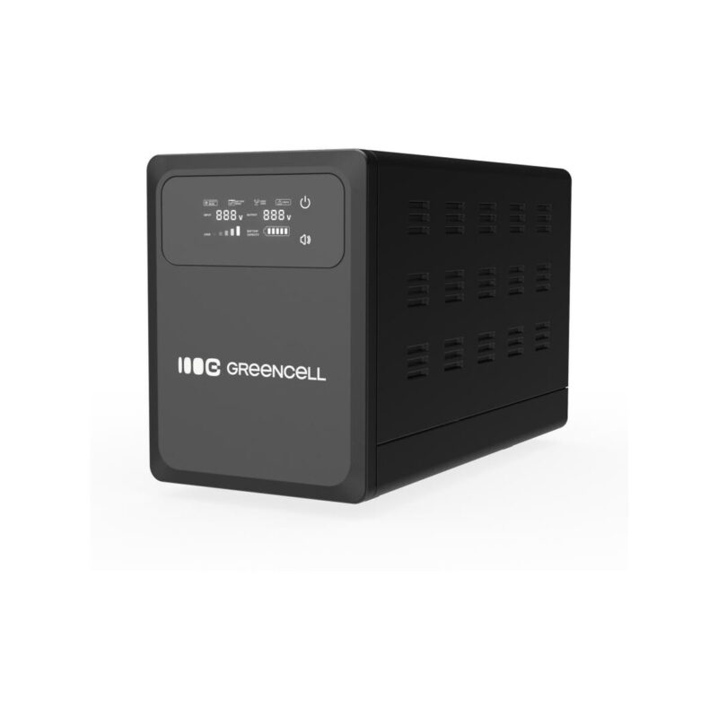 UPS ZASILACZ AWARYJNY Greencell PowerCore 800VA 500W AVR 12VDC LCD