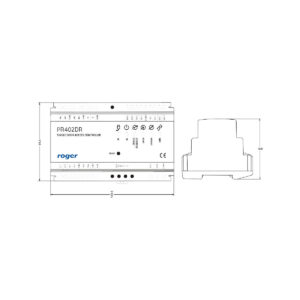 Kontroler dostępu ROGER PR402DR