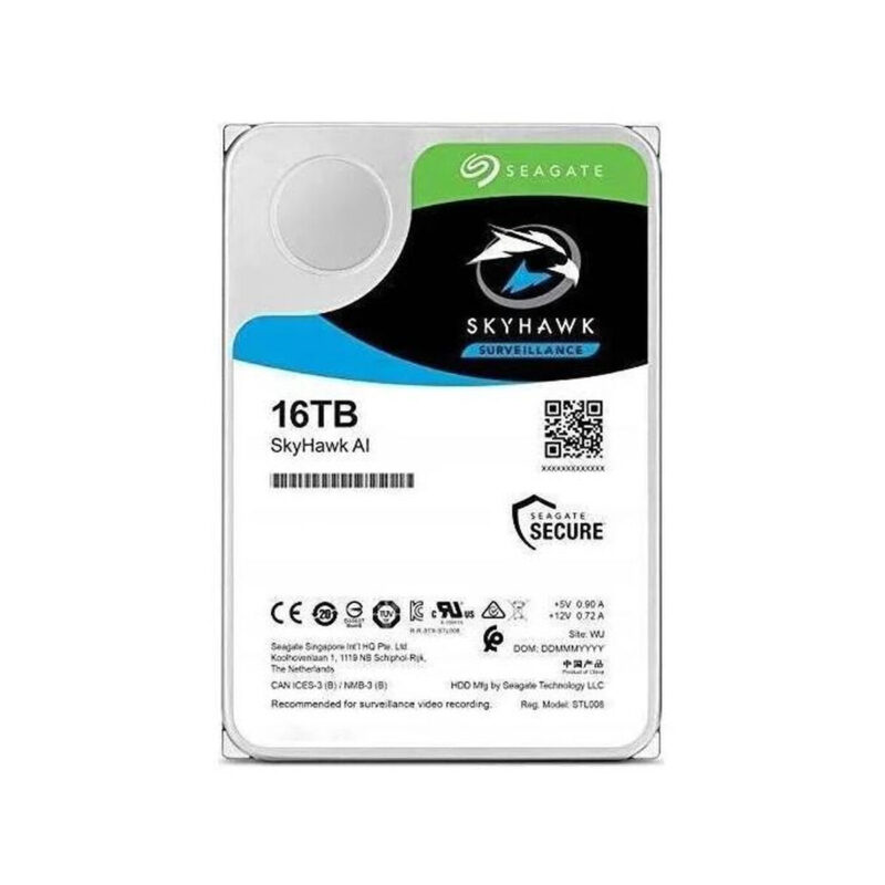 Dysk HDD Seagate SkyHawk AI ST16000VE005 16TB