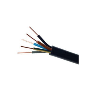 Przewód elektryczny ziemny drut YKY 0,6/1kV 5x16mm2 CZARNY ELEKTROKABEL 1m