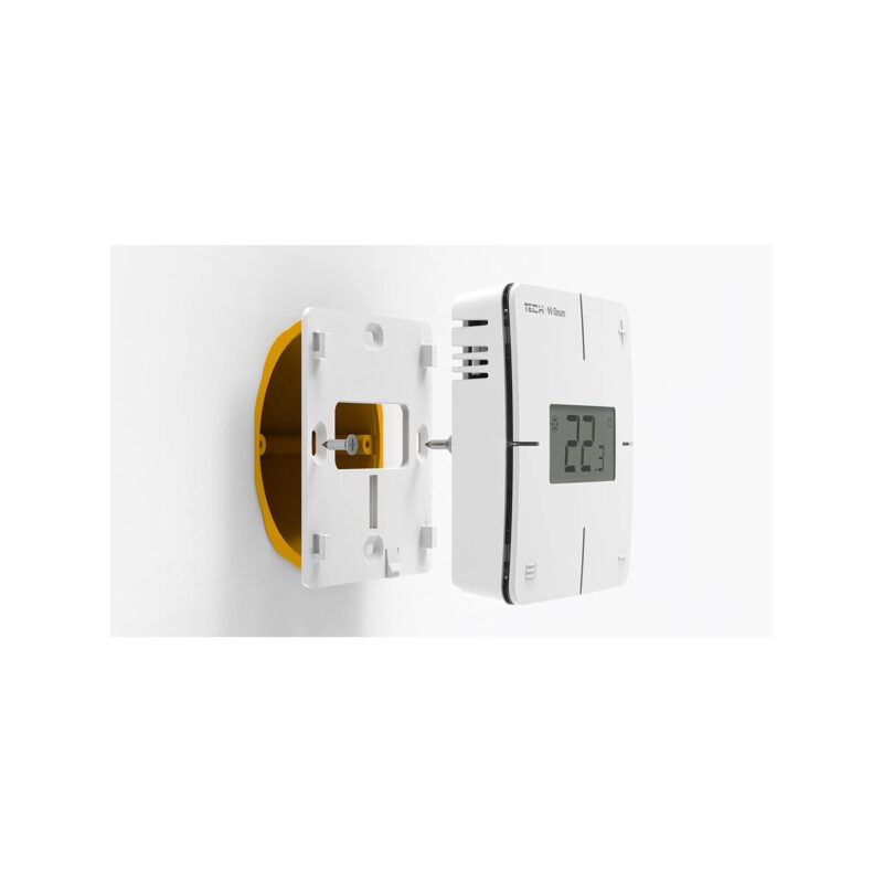 Przewodowy regulator pokojowy sinum czarny R-S1 Tech Sterowniki