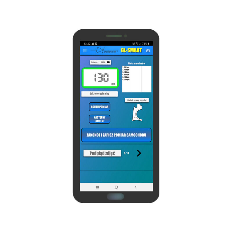 MIERNIK GRUBOŚCI LAKIERU GL-PRO-SMART-FAZ