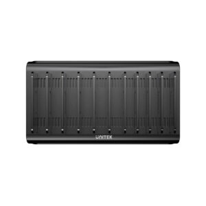 Unitek 10-portowa stacja ładowania 2 x USB-A 15W, 8 x USB-C PD 65W, 120W