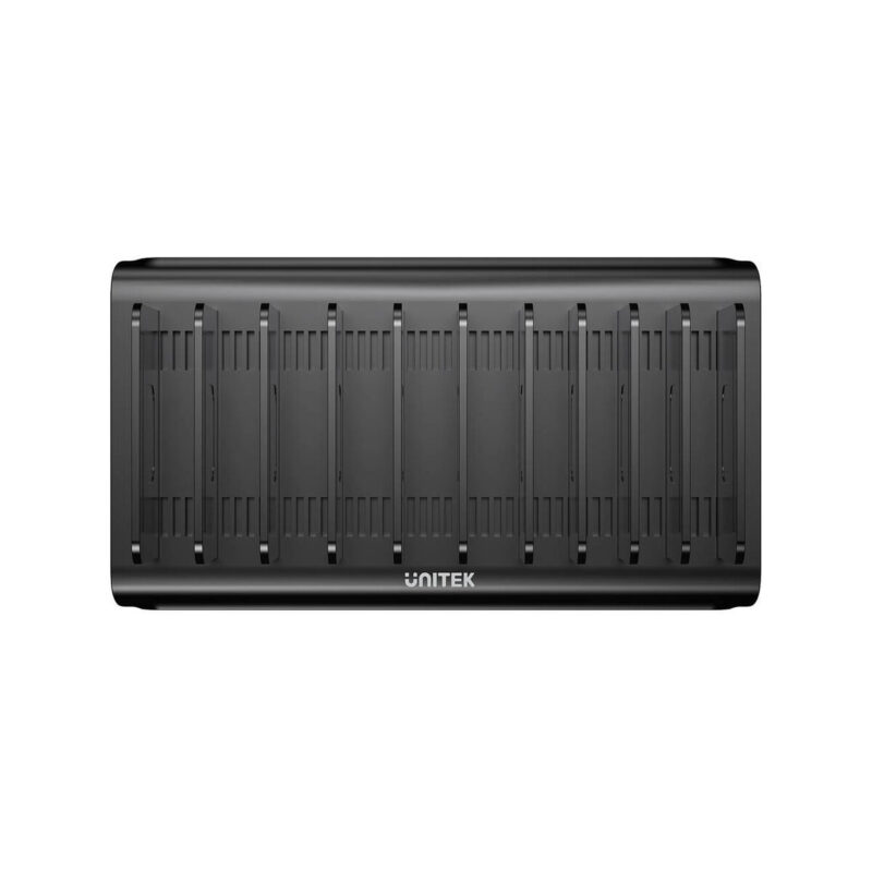 Unitek 10-portowa stacja ładowania 2 x USB-A 15W, 8 x USB-C PD 65W, 120W