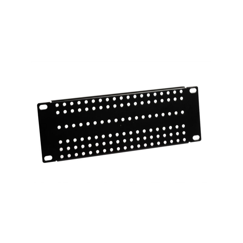 Adapter montażowy RACK 10" 2U z otworowaniem prosty ATTE ADD-RACK10-2U1