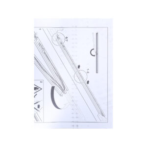 Szyna Hormann FS-2 dwuczęściowa M (średnia) do napędów Promatic/Supramatic