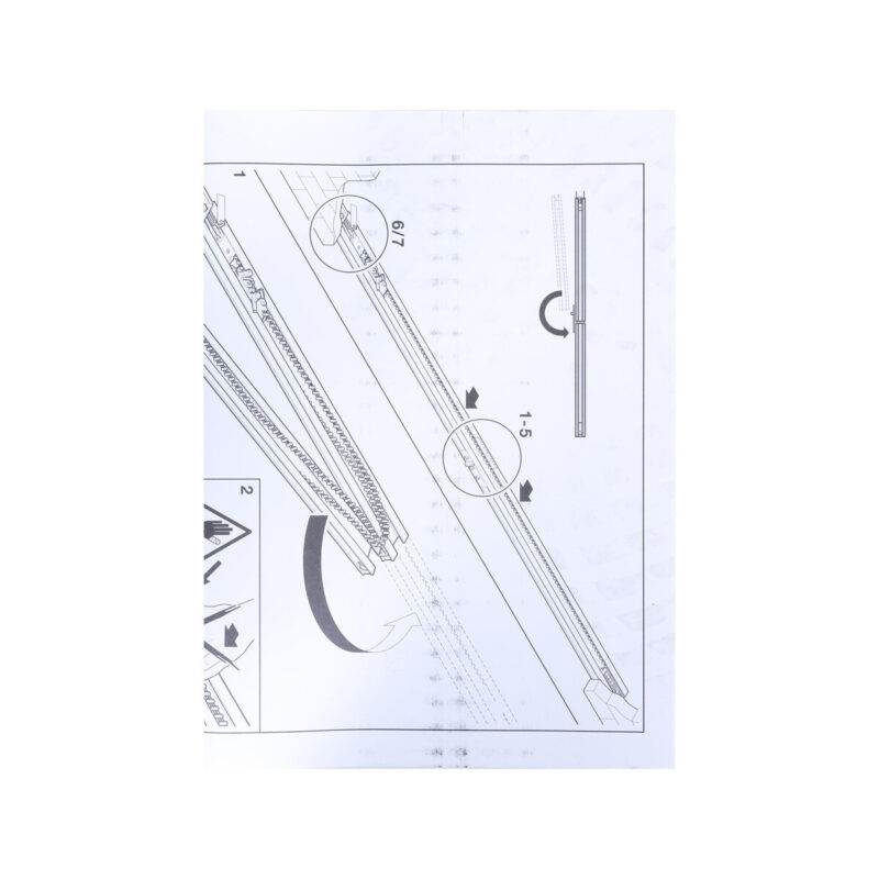 Szyna Hormann FS-2 dwuczęściowa M (średnia) do napędów Promatic/Supramatic
