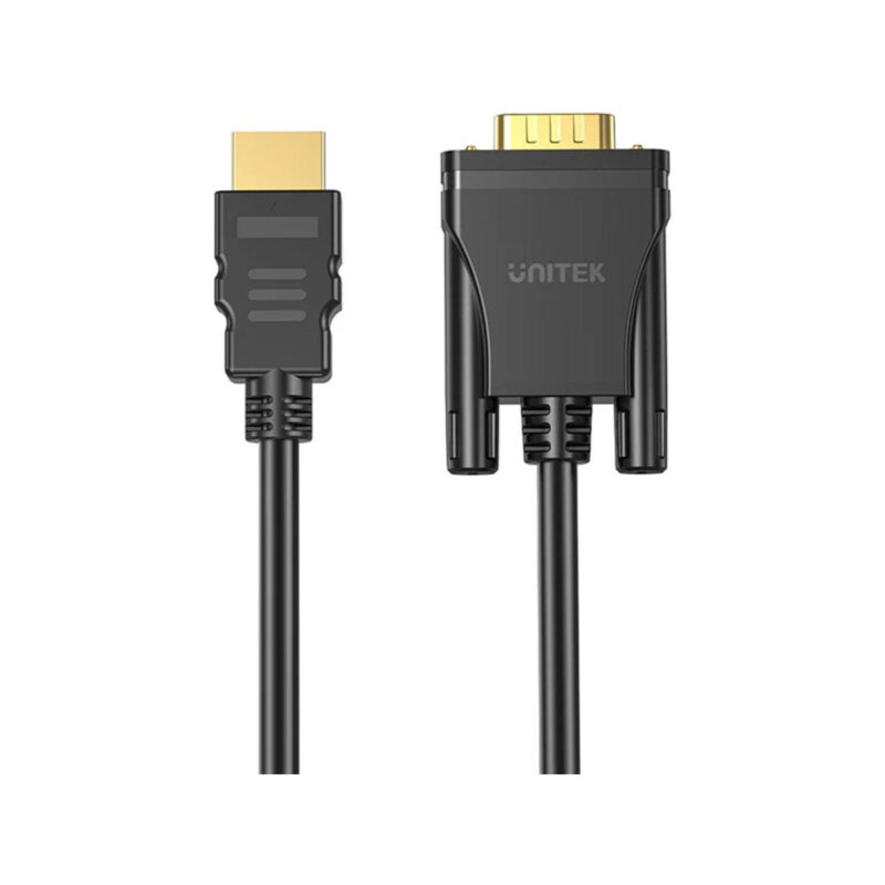Unitek Kabel HDMI na VGA, FullHD 60Hz, 2 m