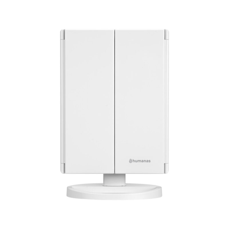 e90aa35b1f9dc4866b7bf73e4332bd47_original Lusterko do makijażu Humanas HS-ML04 z podświetleniem LED - biały