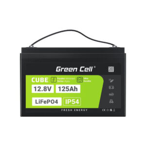 AKUMULATOR LITOWO-ŻELAZOWO-FOSFORANOWY LiFePO4 Green Cell Cube 12.8V 125Ah LFPGC12V125AH
