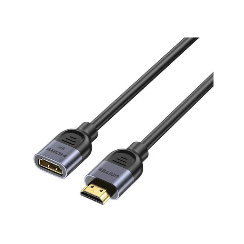 Unitek przedłużacz HDMI (M) - HDMI (F) 2.1, 8K 1m