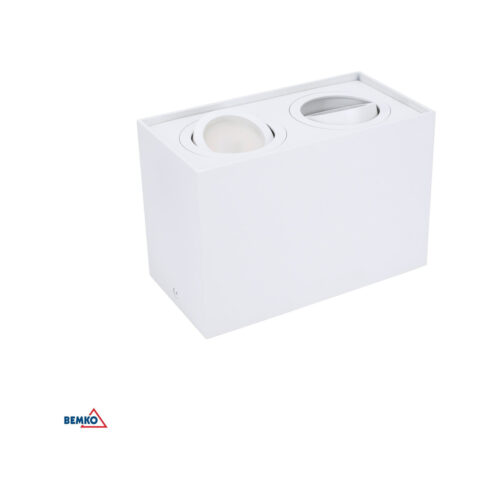 Downlight ORTAL REGULOWAna 182X96 2XGU10 MAX. 2x50W czarna