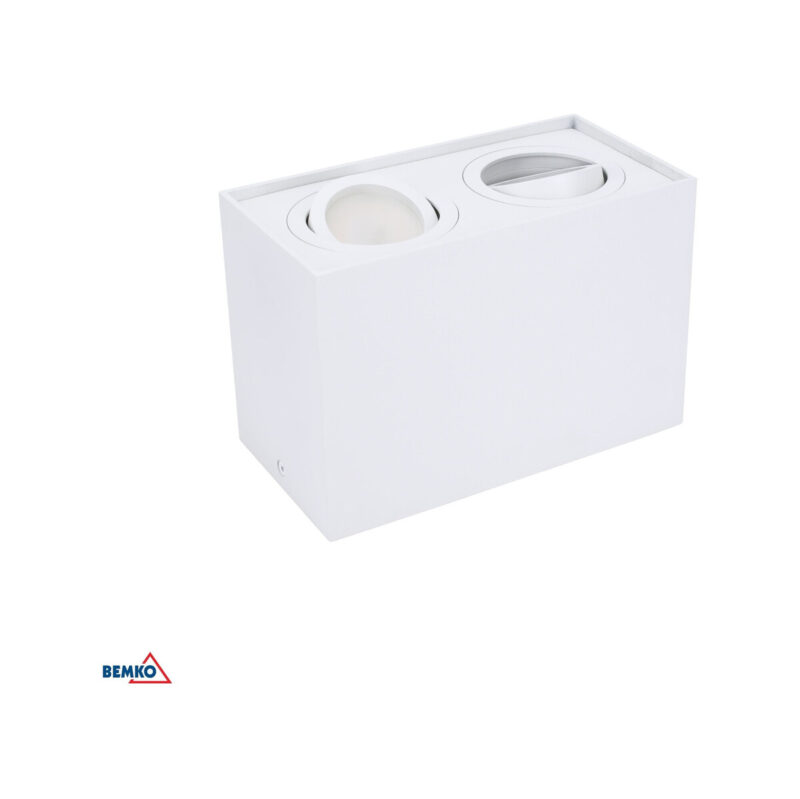 Downlight ORTAL REGULOWAna 182X96 2XGU10 MAX. 2x50W czarna