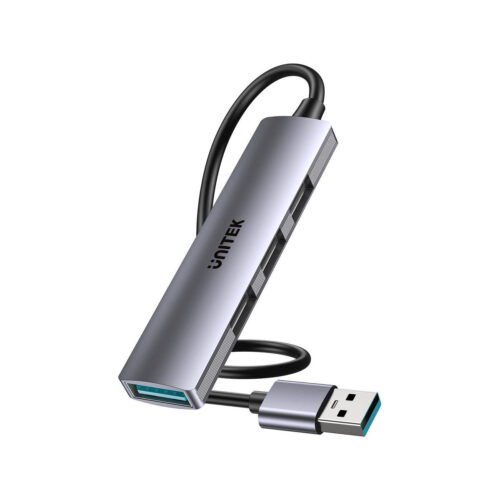 Unitek Kompaktowy hub USB-A 4 w 1