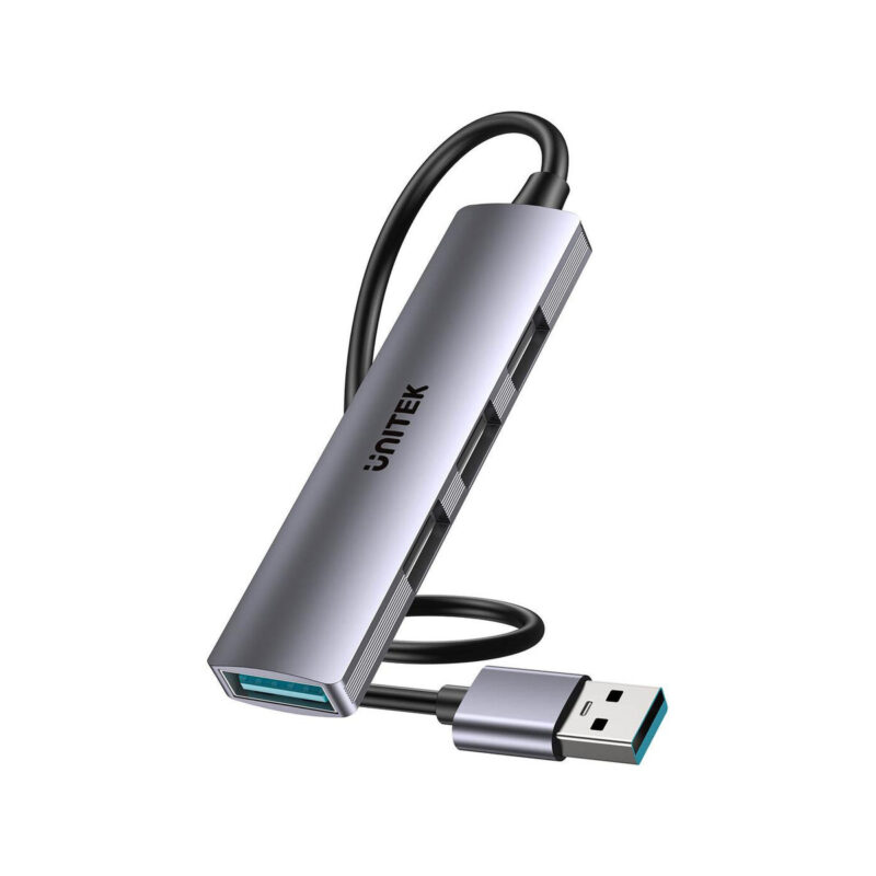 Unitek Kompaktowy hub USB-A 4 w 1