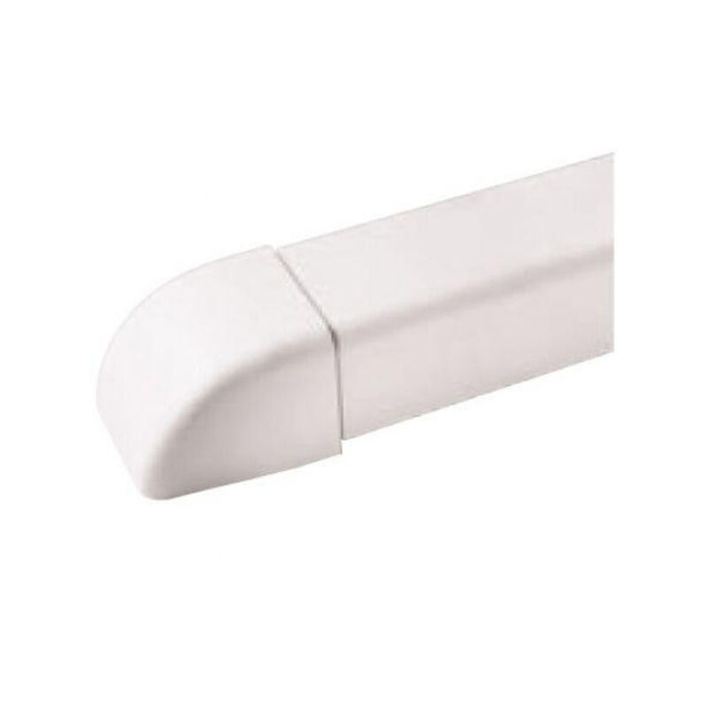 Zakończenie koryta IPEP60 białe IVENSIS