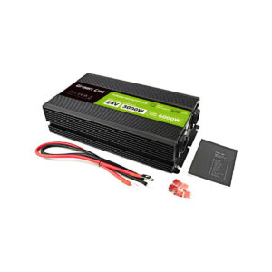 PRZETWORNICA NAPIĘCIA Green Cell PowerInverter LCD 24V / 230V 3000/6000W CZYSTA SINUSOIDA