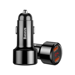 ŁADOWARKA SAMOCHODOWA Baseus Magic CCMLC20A-01 45W 6A 2x USB-A QC 3.0