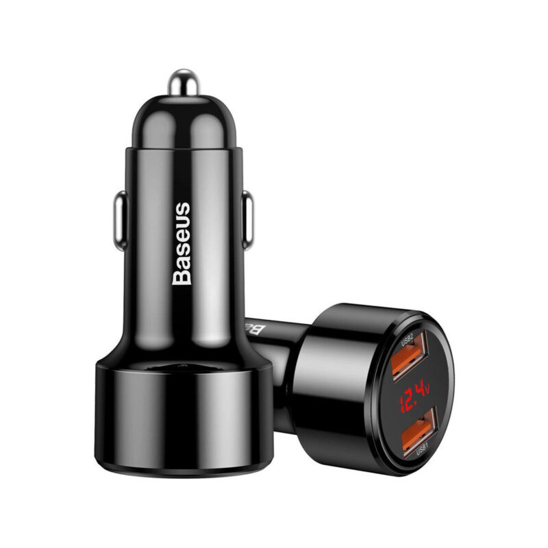 ŁADOWARKA SAMOCHODOWA Baseus Magic CCMLC20A-01 45W 6A 2x USB-A QC 3.0