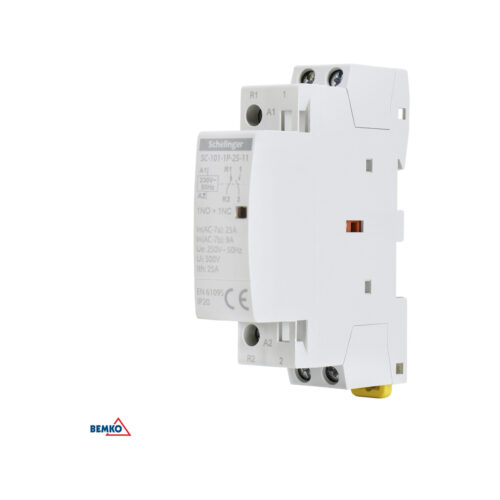 Stycznik modułowy SC101 1P 25A TYP 20 (2NO + 0NC) SCHELINGER