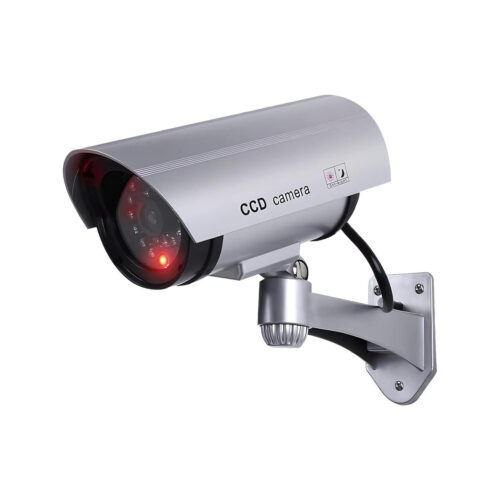 Atrapa kamery tubowej srebrna AT-1B-S