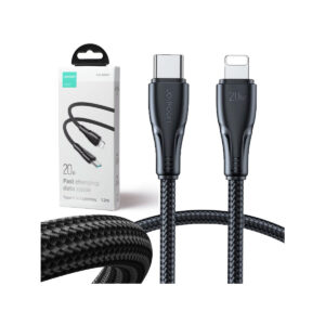 Kabel USB-C / Lightning Joyroom S-CL020A11 120cm 20W w oplocie czarny