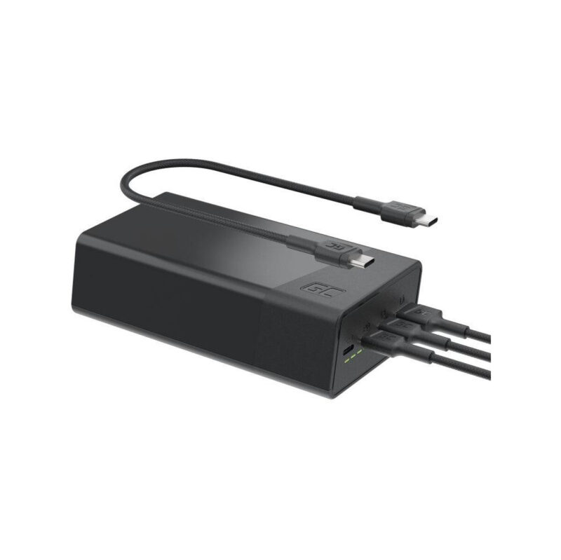 POWERBANK Greencell PowerPlay 30 30000mAh SZYBKIE ŁADOWANIE 22,5W 3x USB-C PD 1x USB-A