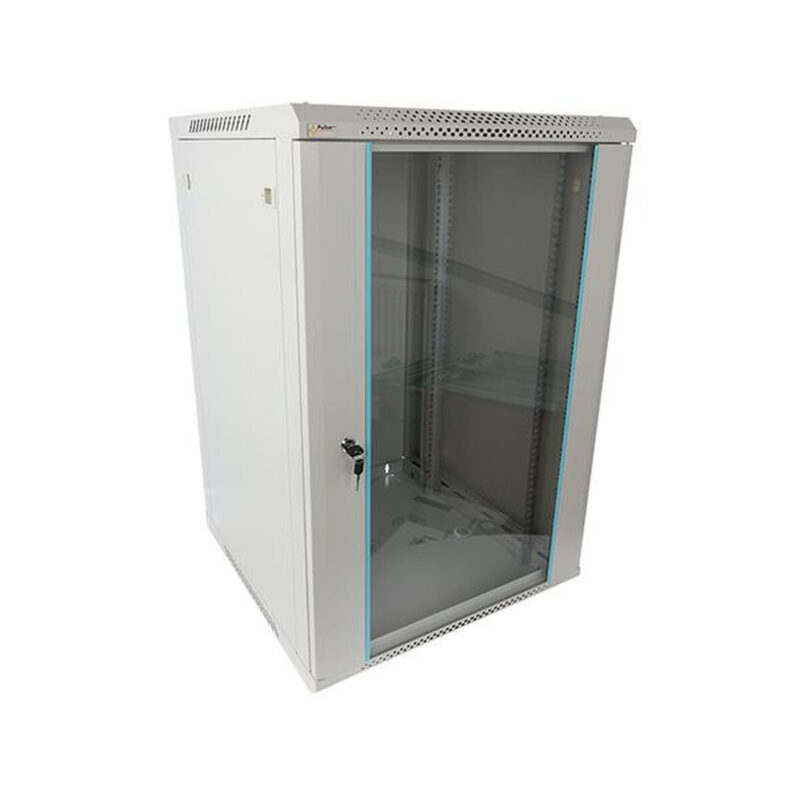 Szafa RACK Pulsar 18U / 19” wisząca do złożenia 600x600 szara